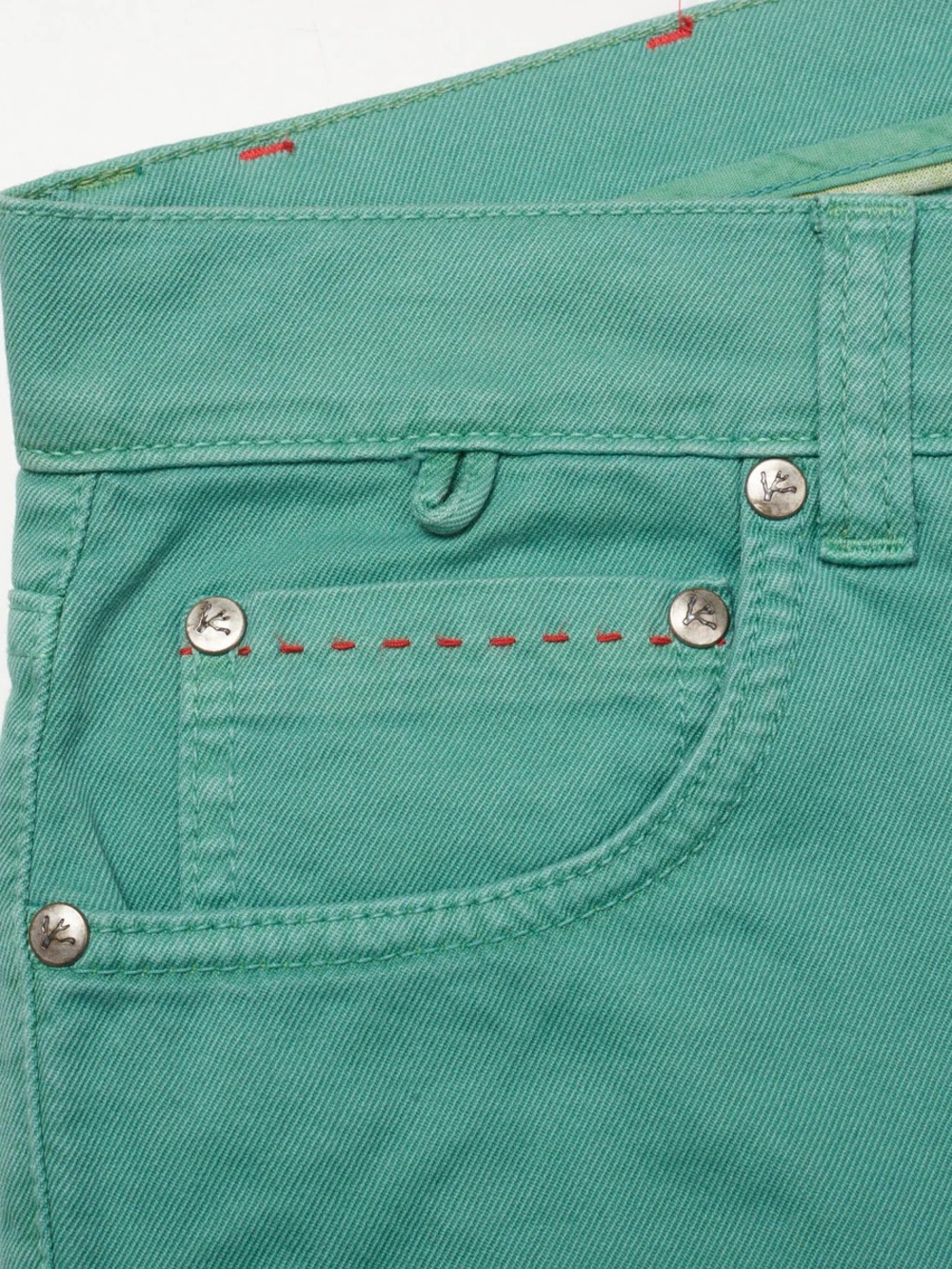 ISAIA NAPOLI GREEN PANTS - Picture 2 of 8